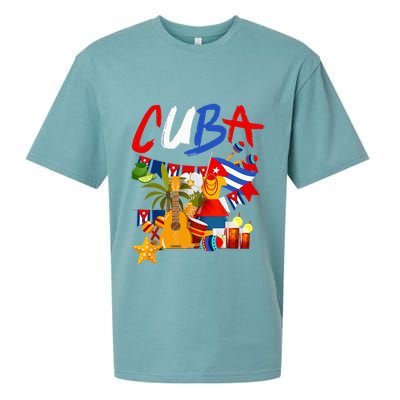 Cuban Flag Outfit Ideas Hispanic Cuba Flag Sueded Cloud Jersey T-Shirt