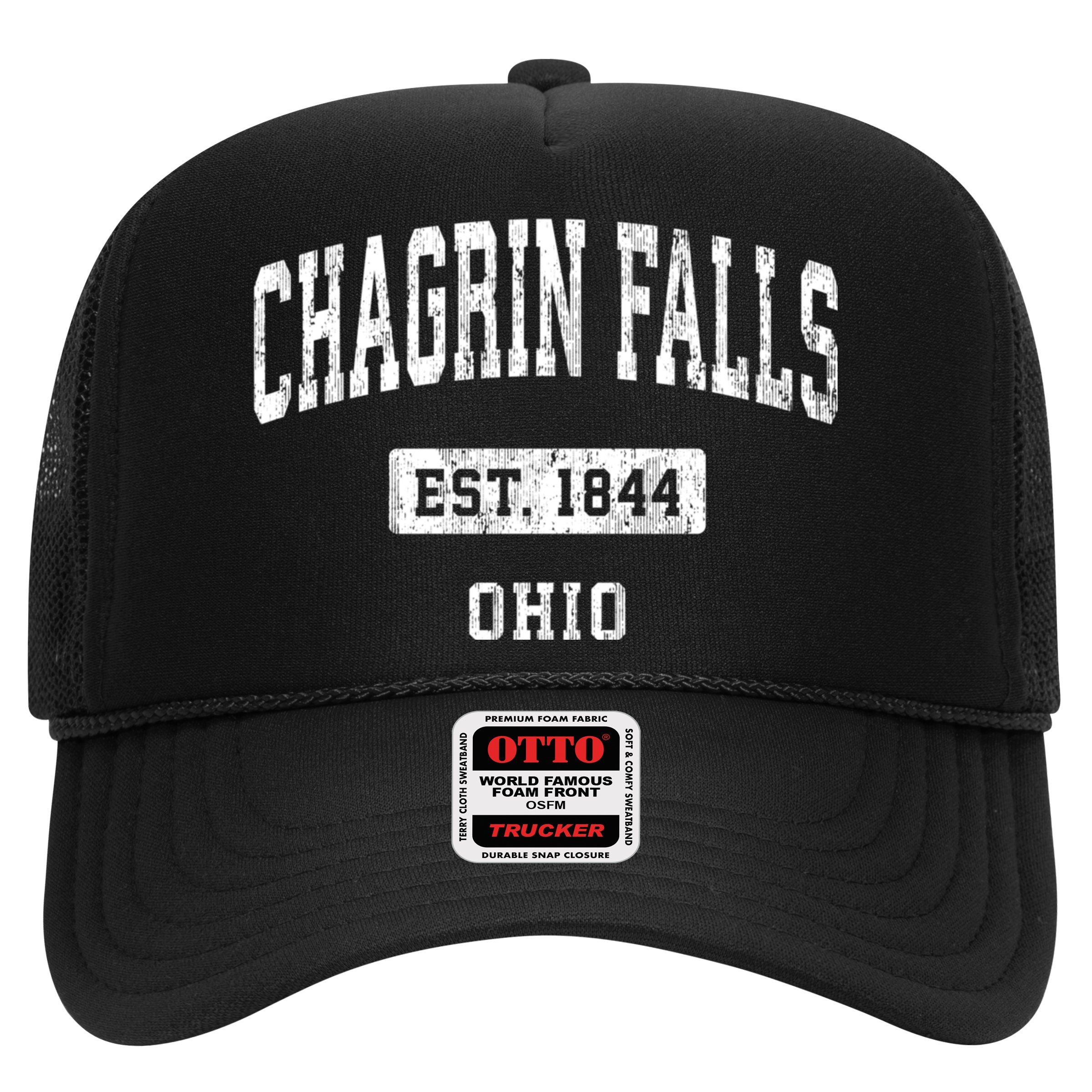 Chagrin Falls Ohio Oh Vintage Sports Established Hat