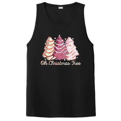 Cute Festive Oh Christmas Tree Snack Cakes PosiCharge Competitor Tank