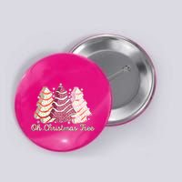 Cute Festive Oh Christmas Tree Snack Cakes Button