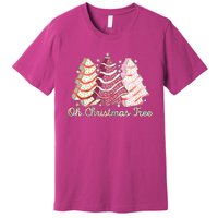 Cute Festive Oh Christmas Tree Snack Cakes Premium T-Shirt