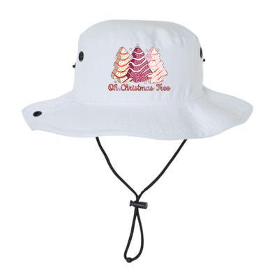 Cute Festive Oh Christmas Tree Snack Cakes Legacy Cool Fit Booney Bucket Hat