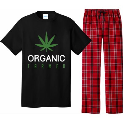 Cannabis Funny Organic Farmer Weed THC 420 Marijuana Gift Pajama Set