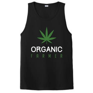 Cannabis Funny Organic Farmer Weed THC 420 Marijuana Gift PosiCharge Competitor Tank