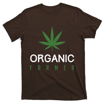 Cannabis Funny Organic Farmer Weed THC 420 Marijuana Gift T-Shirt