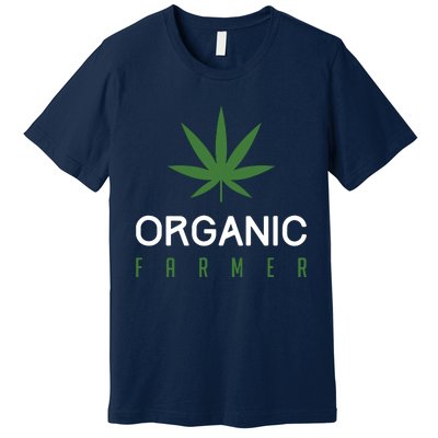 Cannabis Funny Organic Farmer Weed THC 420 Marijuana Gift Premium T-Shirt