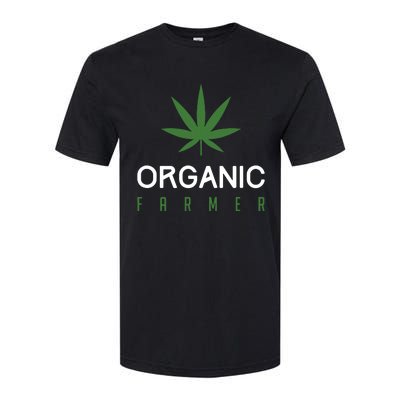 Cannabis Funny Organic Farmer Weed THC 420 Marijuana Gift Softstyle CVC T-Shirt