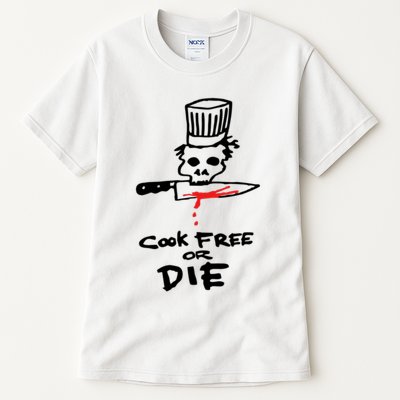 Cook Free Or Die Chef Gift Tall T-Shirt