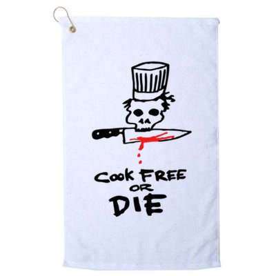 Cook Free Or Die Chef Gift Golf Towel