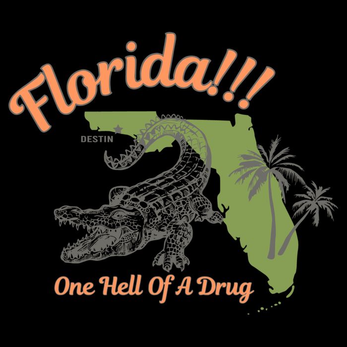 Crocodile Florida One Hell Of A Drug Ttpd Backpack