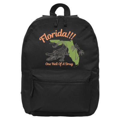 Crocodile Florida One Hell Of A Drug Ttpd 16 in Basic Backpack