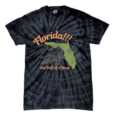 Crocodile Florida One Hell Of A Drug Ttpd Tie-Dye T-Shirt