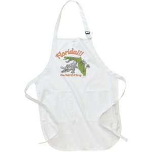 Crocodile Florida One Hell Of A Drug Ttpd Full-Length Apron With Pockets