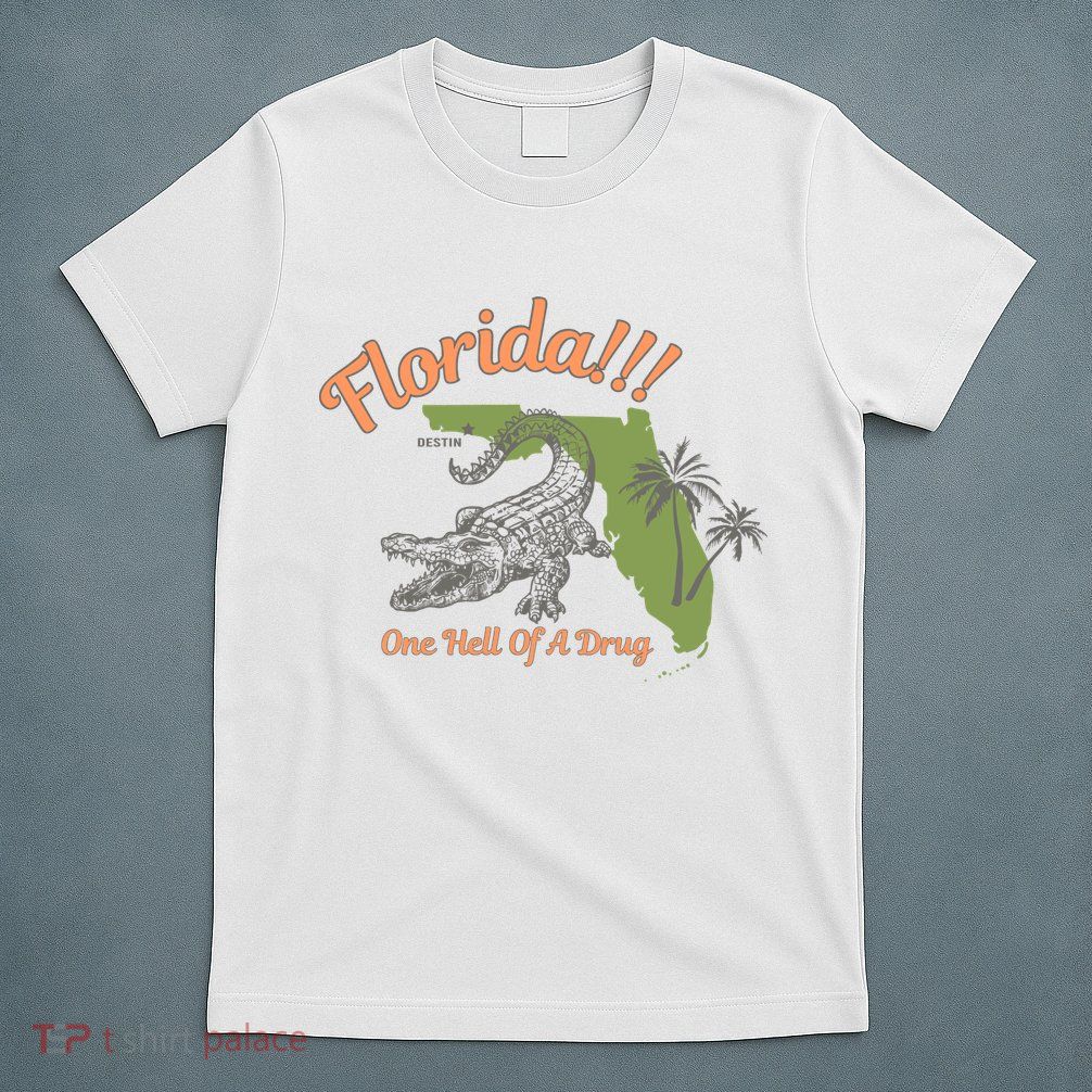 Crocodile Florida One Hell Of A Drug Ttpd T-Shirt