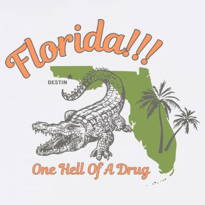 Crocodile Florida One Hell Of A Drug Ttpd T-Shirt