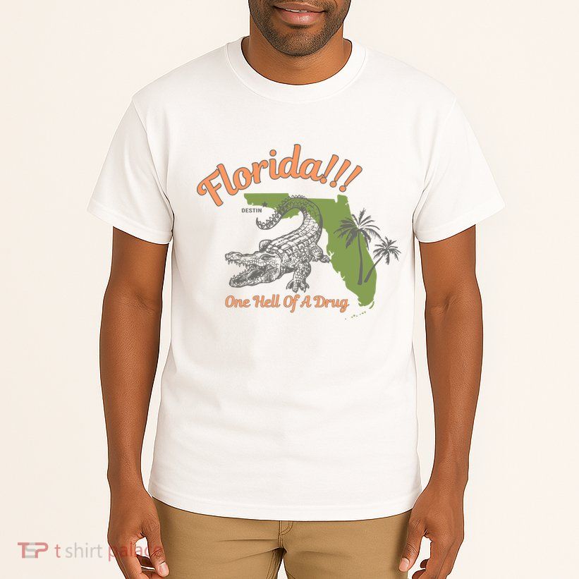 Crocodile Florida One Hell Of A Drug Ttpd Tall T-Shirt
