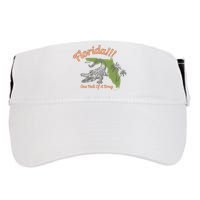Crocodile Florida One Hell Of A Drug Ttpd Adult Drive Performance Visor
