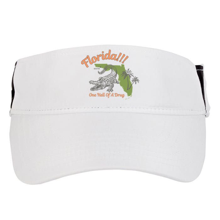 Crocodile Florida One Hell Of A Drug Ttpd Adult Drive Performance Visor