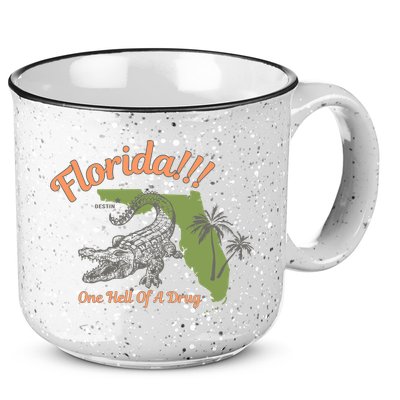 Crocodile Florida One Hell Of A Drug Ttpd 15oz Campfire Ceramic Mug