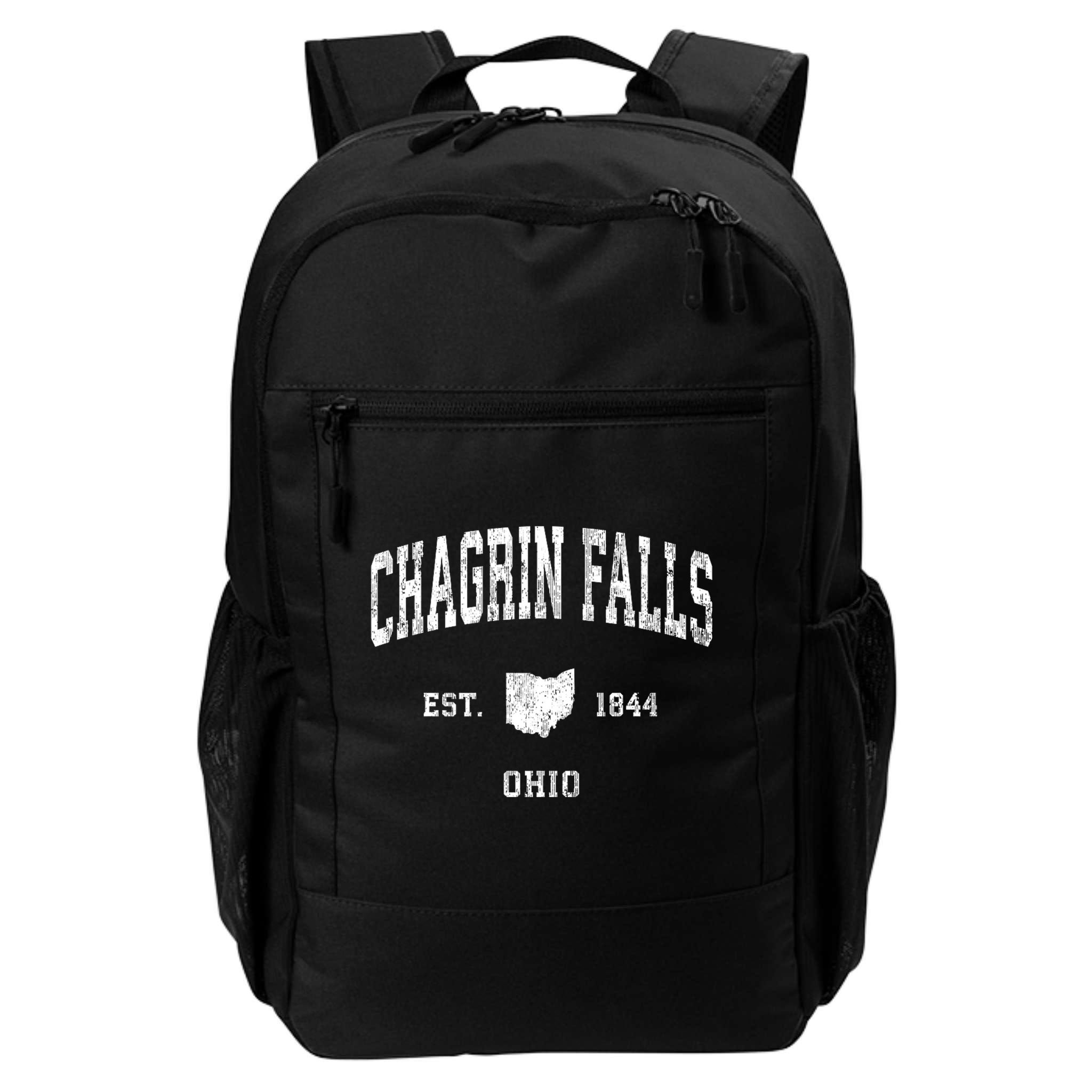 Chagrin Falls Ohio Oh Vintage Athletic Backpack
