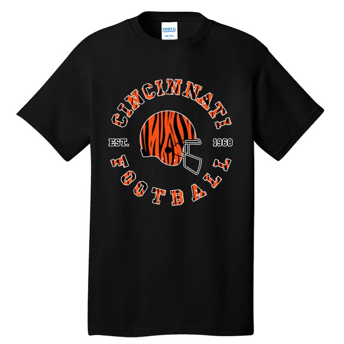 Cincinnati Football Ohio Tall T-Shirt