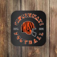 Cincinnati Football Ohio Coaster