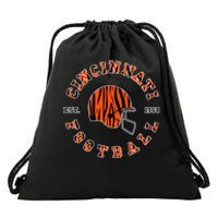 Cincinnati Football Ohio Drawstring Bag