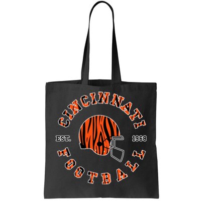 Cincinnati Football Ohio Tote Bag