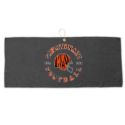 Cincinnati Football Ohio Large Microfiber Waffle Golf Towel