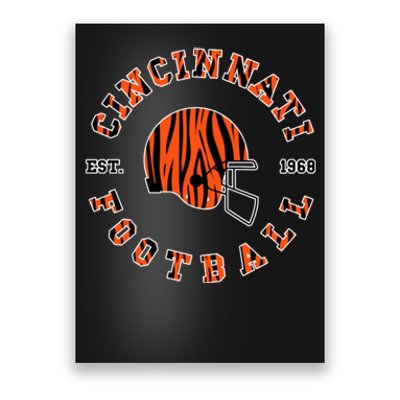 Cincinnati Football Ohio Poster