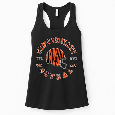 Cincinnati Football Ohio Womens Tank Top