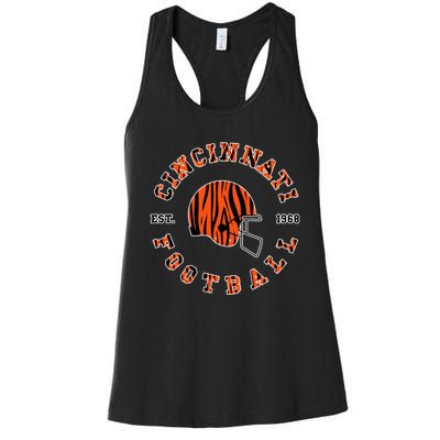 Cincinnati Football Ohio Women's Racerback Tank