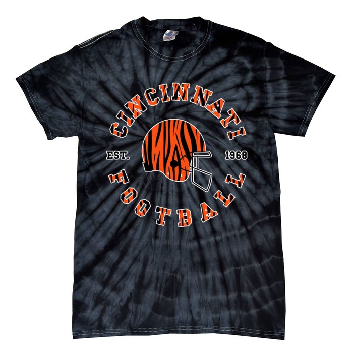 Cincinnati Football Ohio Tie-Dye T-Shirt