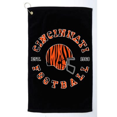 Cincinnati Football Ohio Platinum Collection Golf Towel