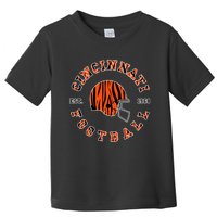 Cincinnati Football Ohio Toddler T-Shirt