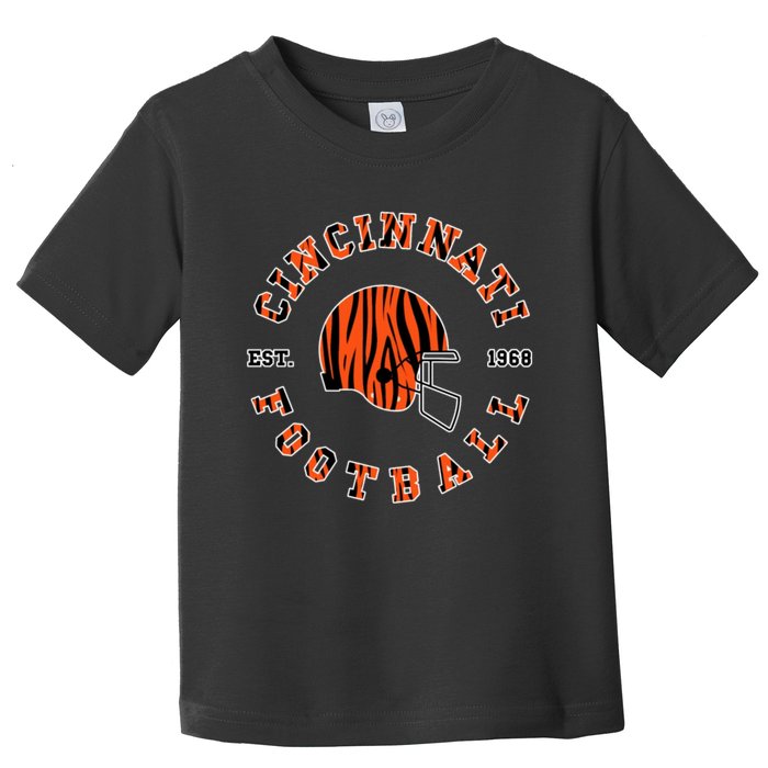 Cincinnati Football Ohio Toddler T-Shirt