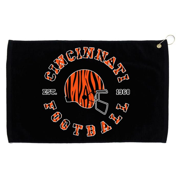 Cincinnati Football Ohio Grommeted Golf Towel