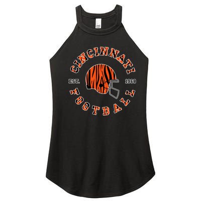 Cincinnati Football Ohio Women's Perfect Tri Rocker Tank