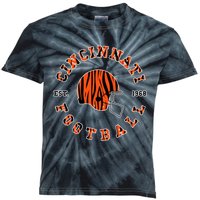 Cincinnati Football Ohio Kids Tie-Dye T-Shirt