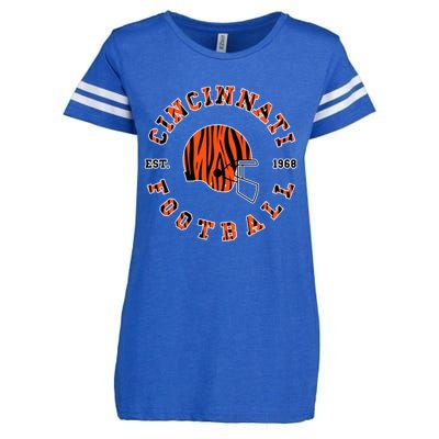 Cincinnati Football Ohio Enza Ladies Jersey Football T-Shirt