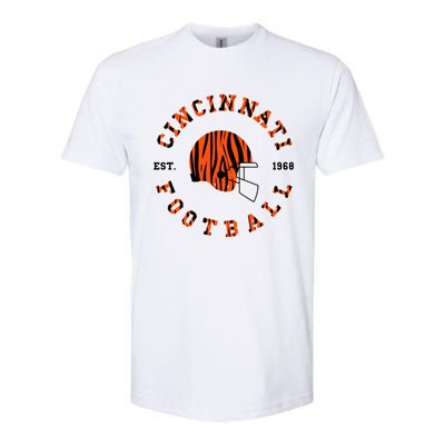 Cincinnati Football Ohio Softstyle CVC T-Shirt