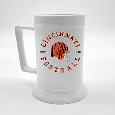 Cincinnati Football Ohio Beer Stein