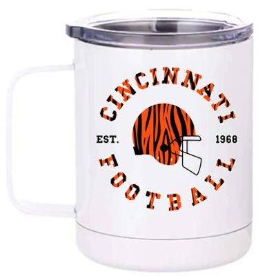 Cincinnati Football Ohio 12 oz Stainless Steel Tumbler Cup