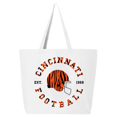 Cincinnati Football Ohio 25L Jumbo Tote