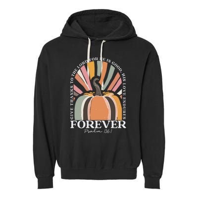 Christian Fall Pumpkin Garment-Dyed Fleece Hoodie