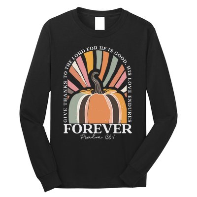 Christian Fall Pumpkin Long Sleeve Shirt