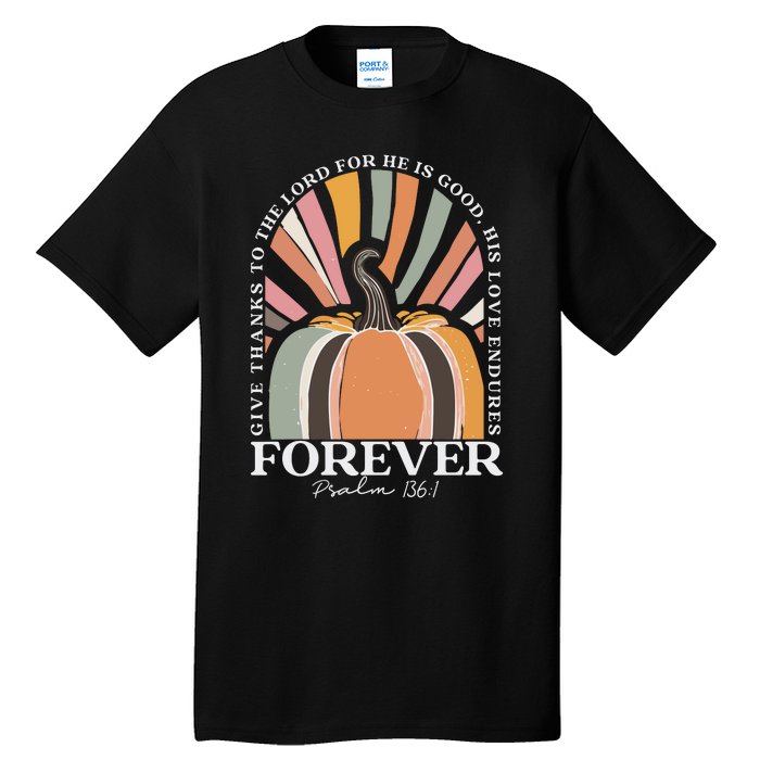 Christian Fall Pumpkin Tall T-Shirt