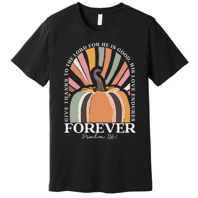 Christian Fall Pumpkin Premium T-Shirt