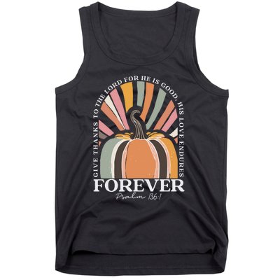 Christian Fall Pumpkin Tank Top