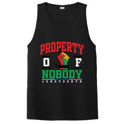 Classic Funny Property Of Nobody Freedom Melanin Junenth Gift PosiCharge Competitor Tank
